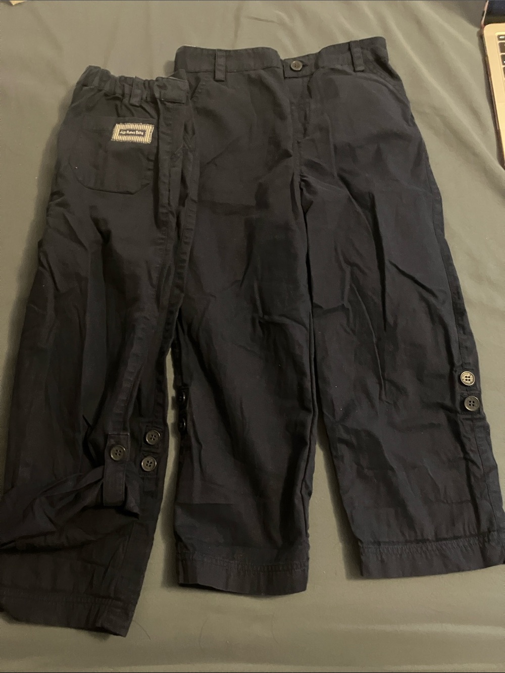 JoJo Maman Bebe Navy Cargo Kids Pants